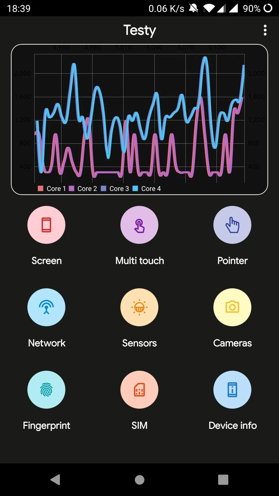Testy: Test your phone | Indus Appstore | Screenshot