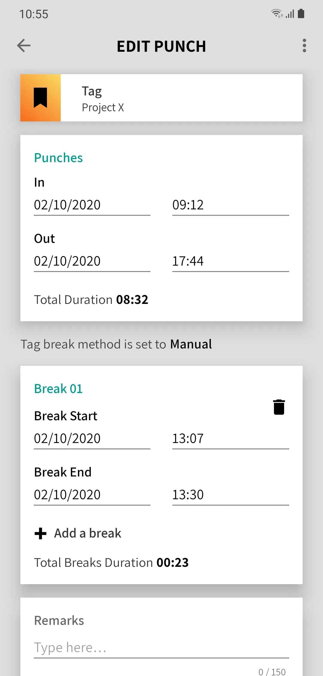 Clock Punch – Work Log Tracker | Indus Appstore | Screenshot