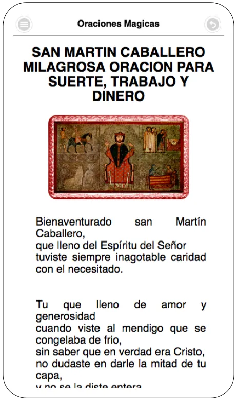 Oraciones Milagrosas | Indus Appstore | Screenshot