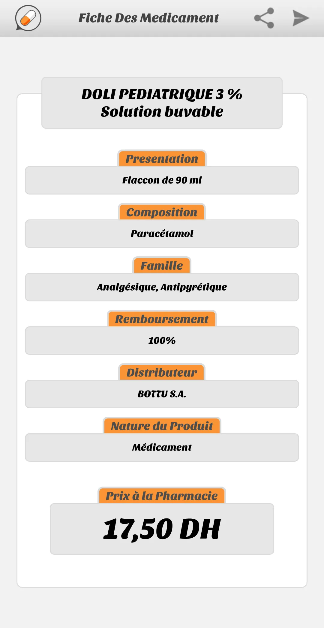 Medicaments au Maroc | Indus Appstore | Screenshot