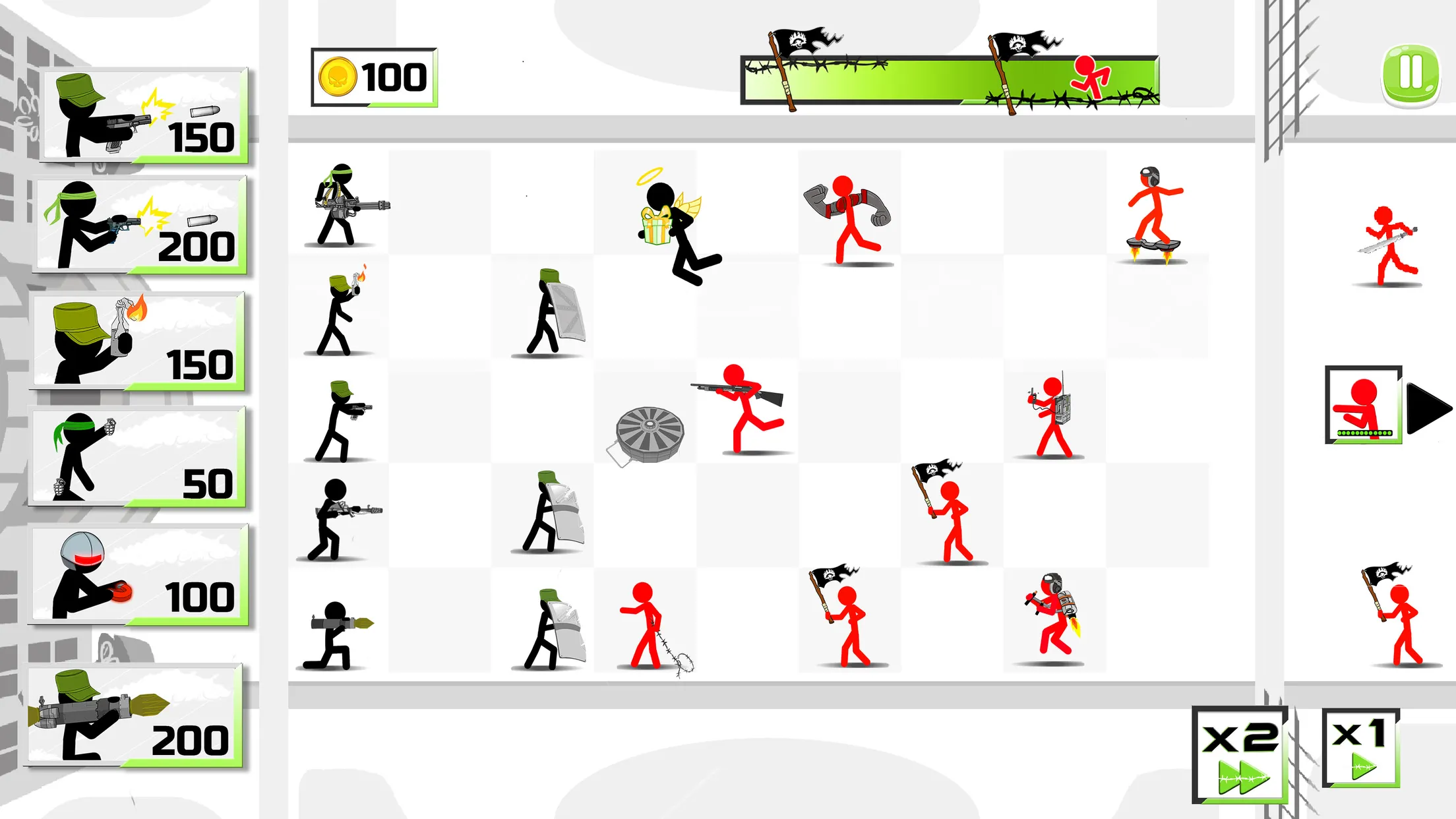 Stickman Army : The Defenders | Indus Appstore | Screenshot