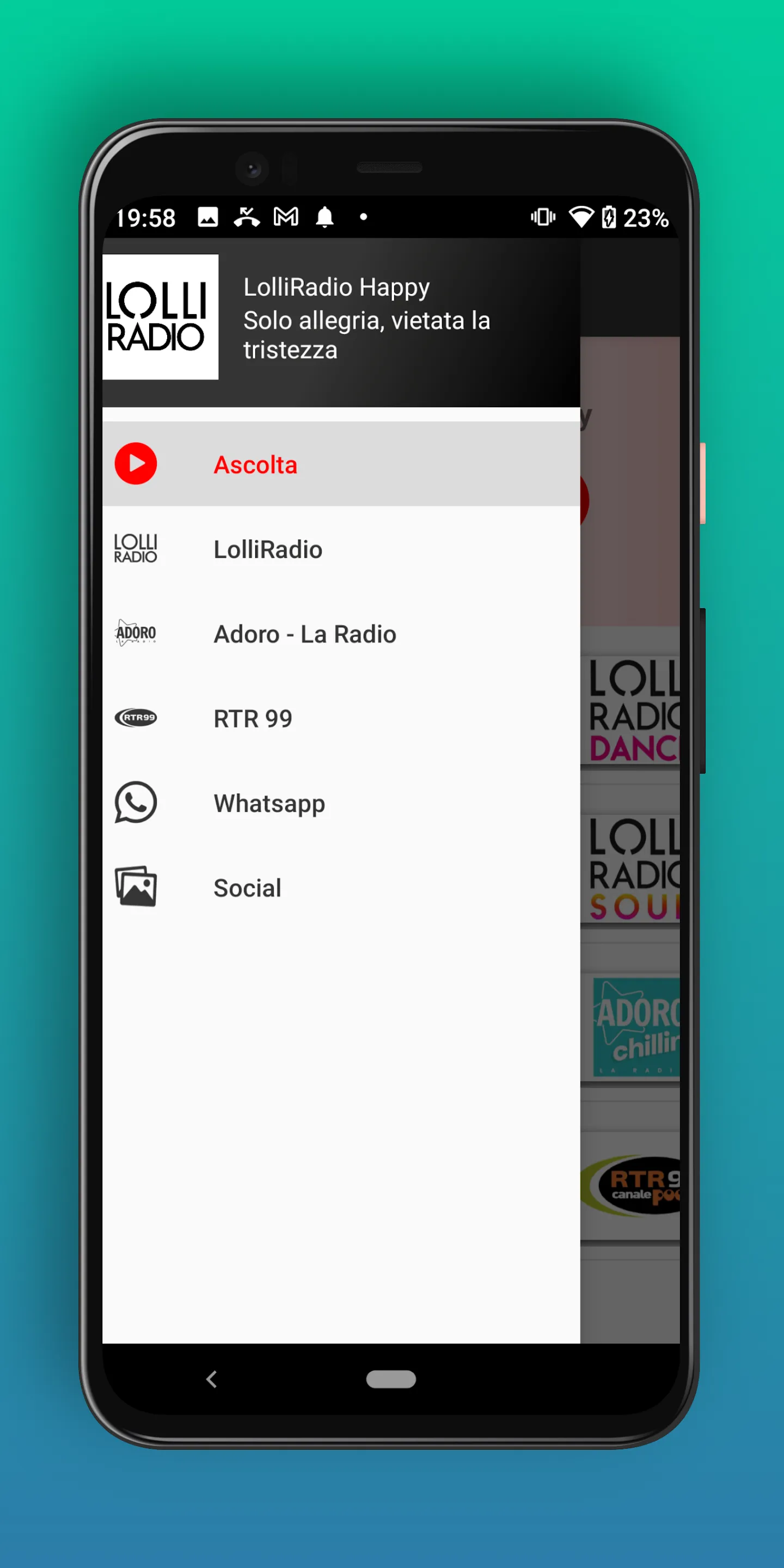 LolliRadio | Indus Appstore | Screenshot