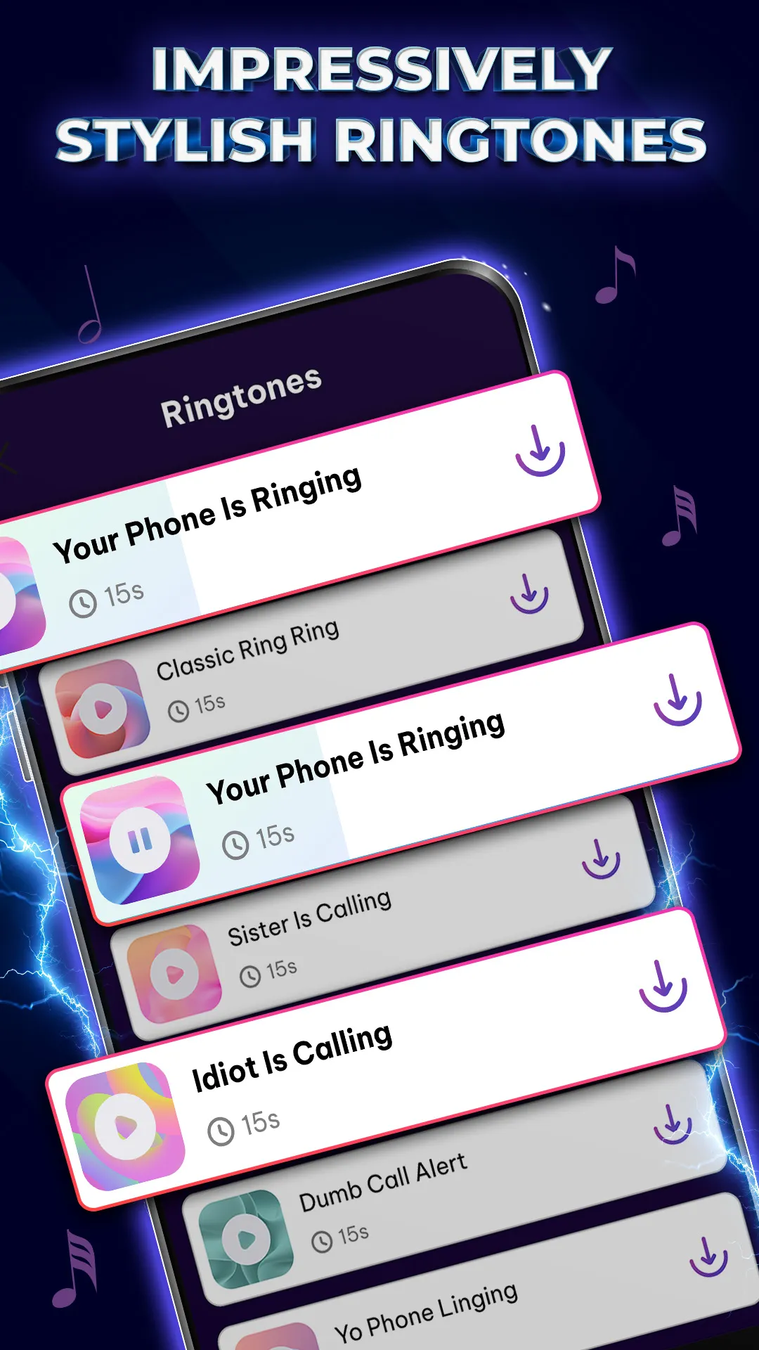 Color Call Screen & Ringtone | Indus Appstore | Screenshot