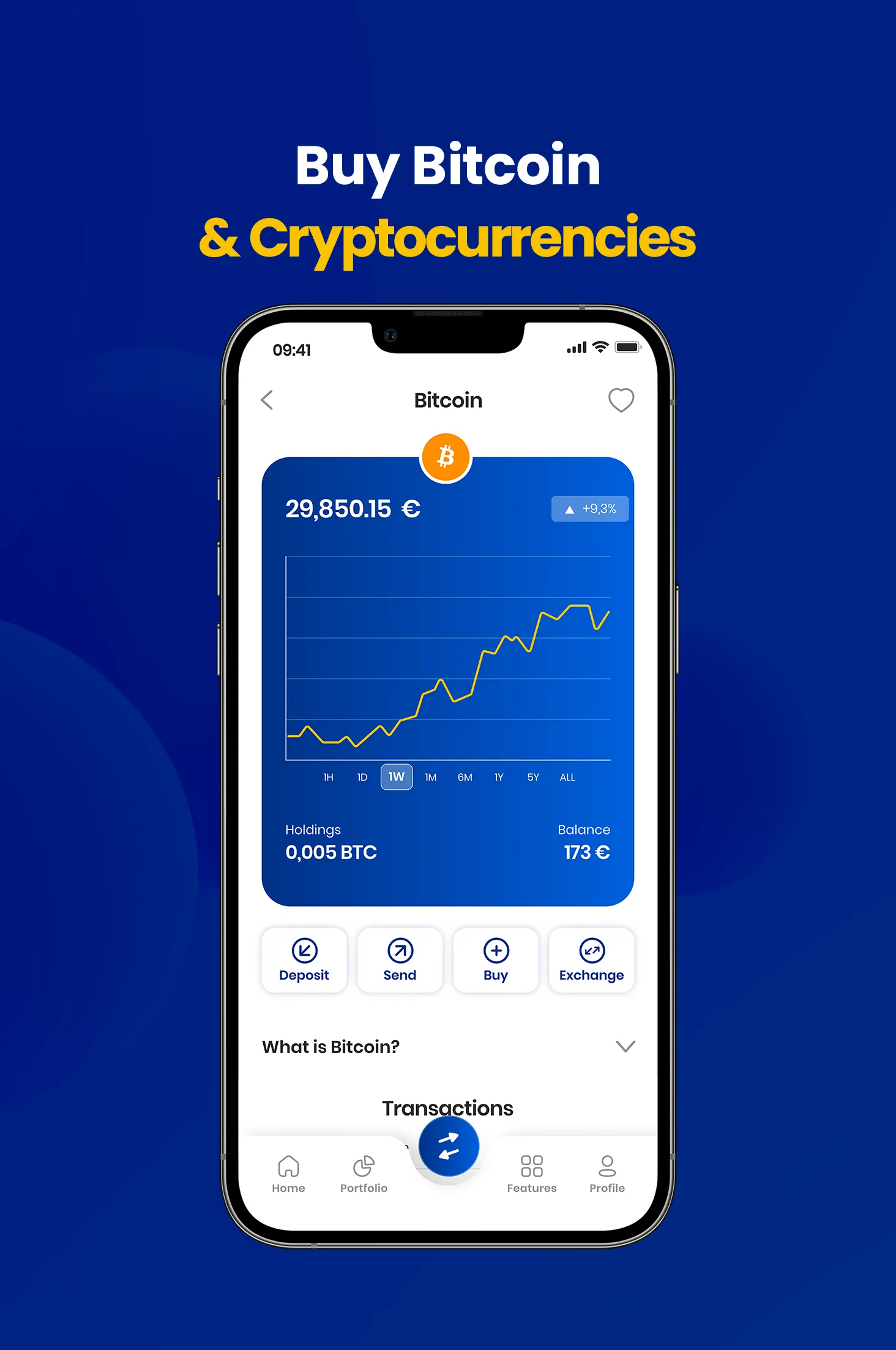 WEXO: Bitcoin & Crypto Wallet | Indus Appstore | Screenshot