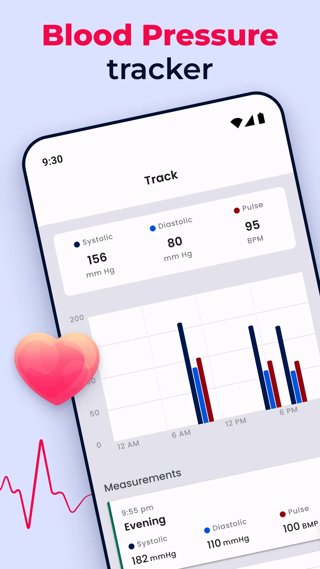 Blood Pressure Tracker | Indus Appstore | Screenshot