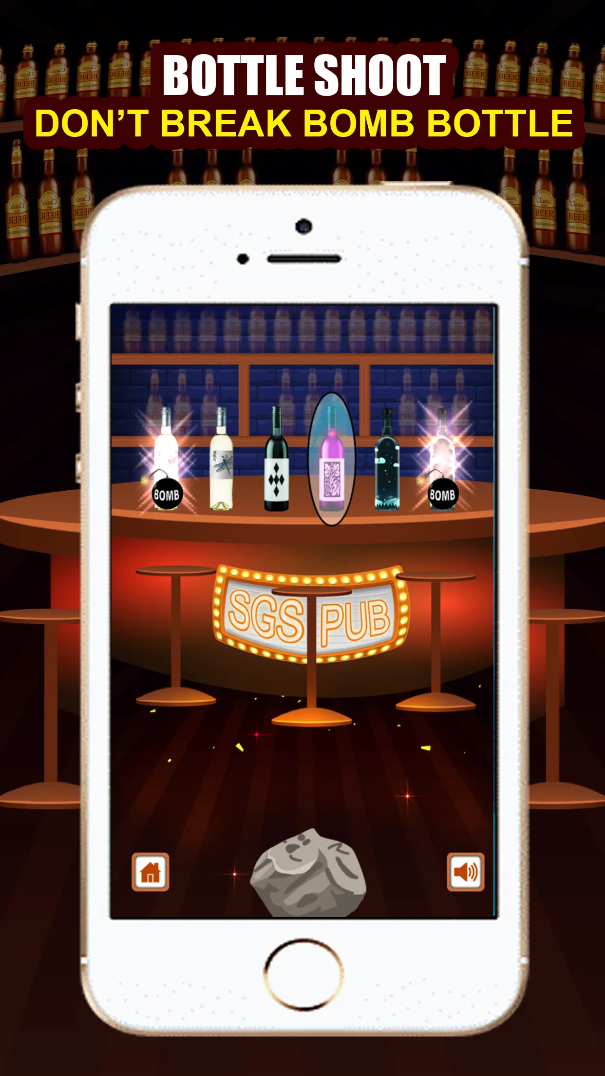 Bottle Shoot Game Forever | Indus Appstore | Screenshot