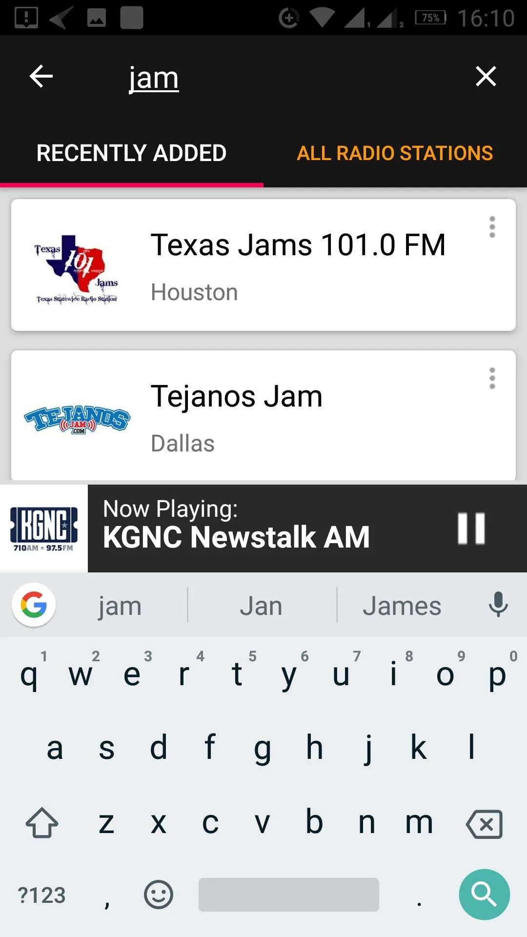 Texas Radio Stations - USA | Indus Appstore | Screenshot