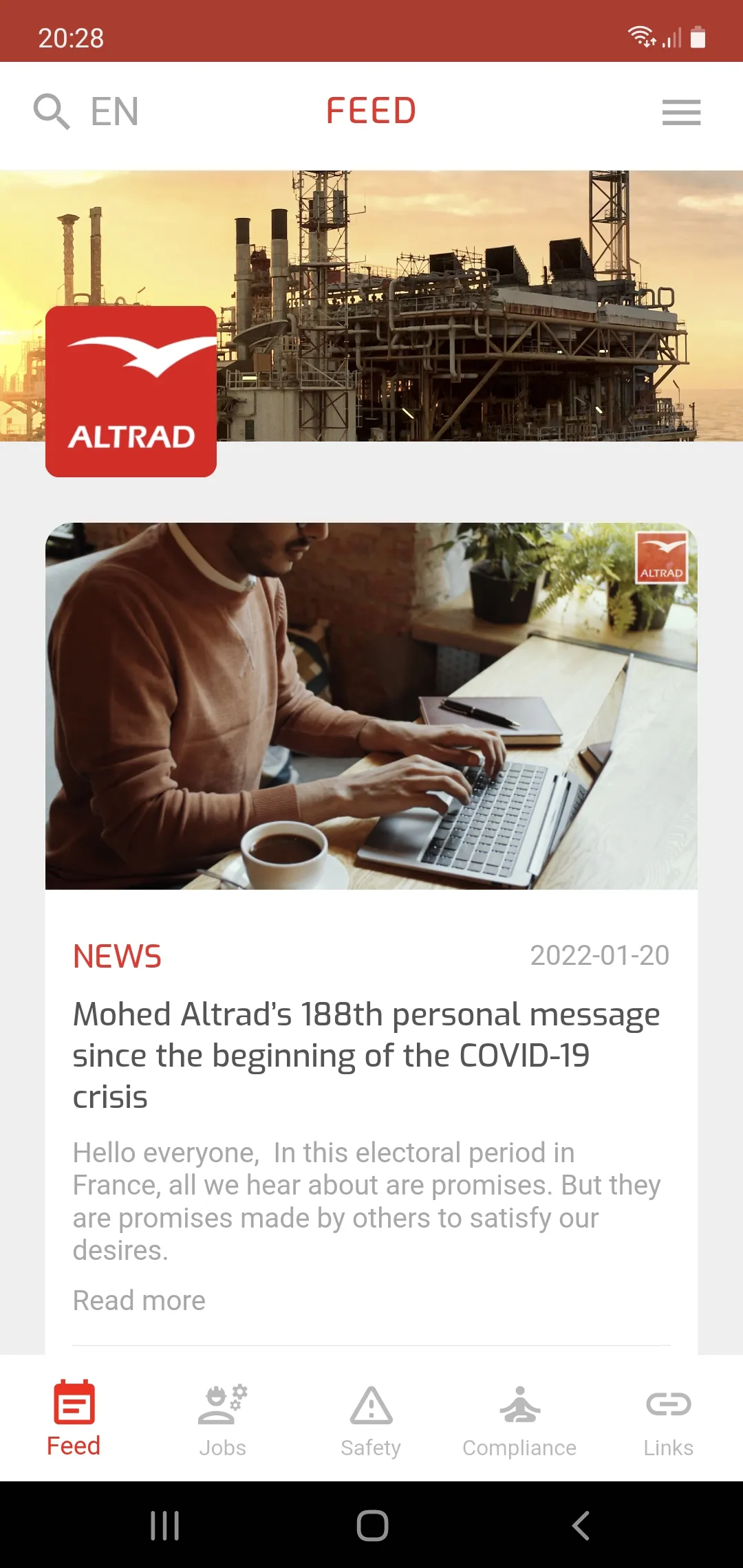 Altrad Online | Indus Appstore | Screenshot