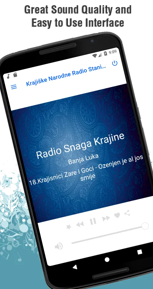 Krajiske Radio Stanice 2.0 | Indus Appstore | Screenshot