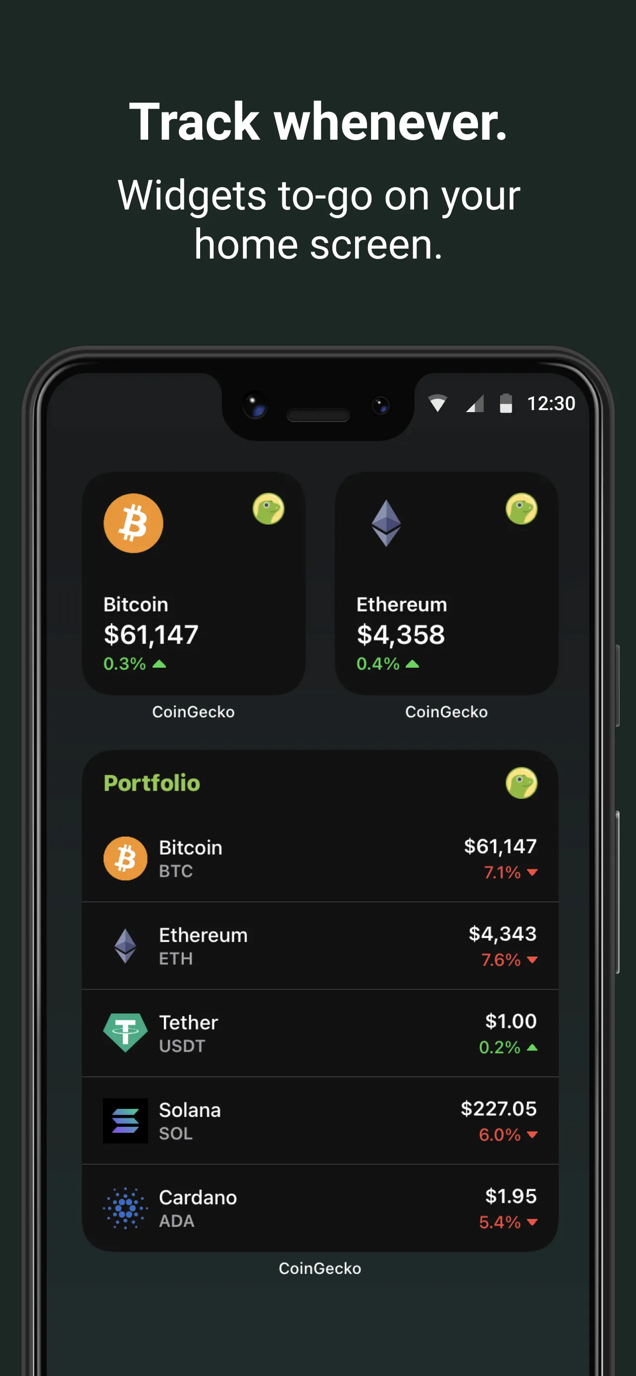 CoinGecko: NFT, Crypto Tracker | Indus Appstore | Screenshot