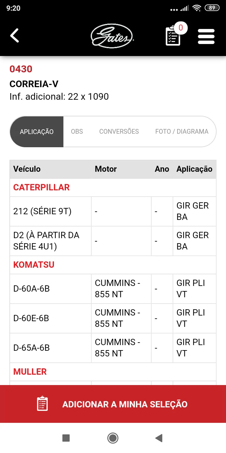 Gates - Catálogo | Indus Appstore | Screenshot