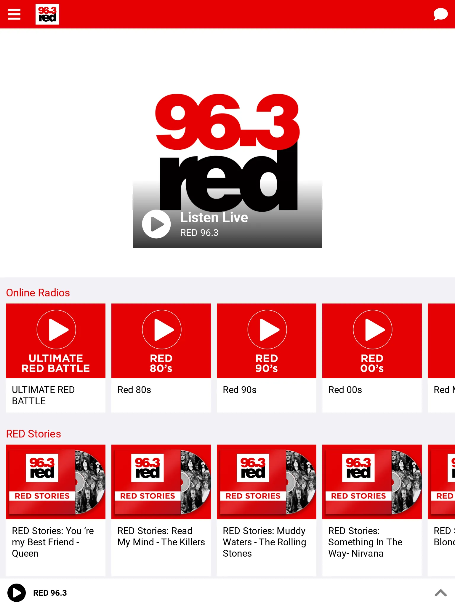 RED 96.3 | Indus Appstore | Screenshot