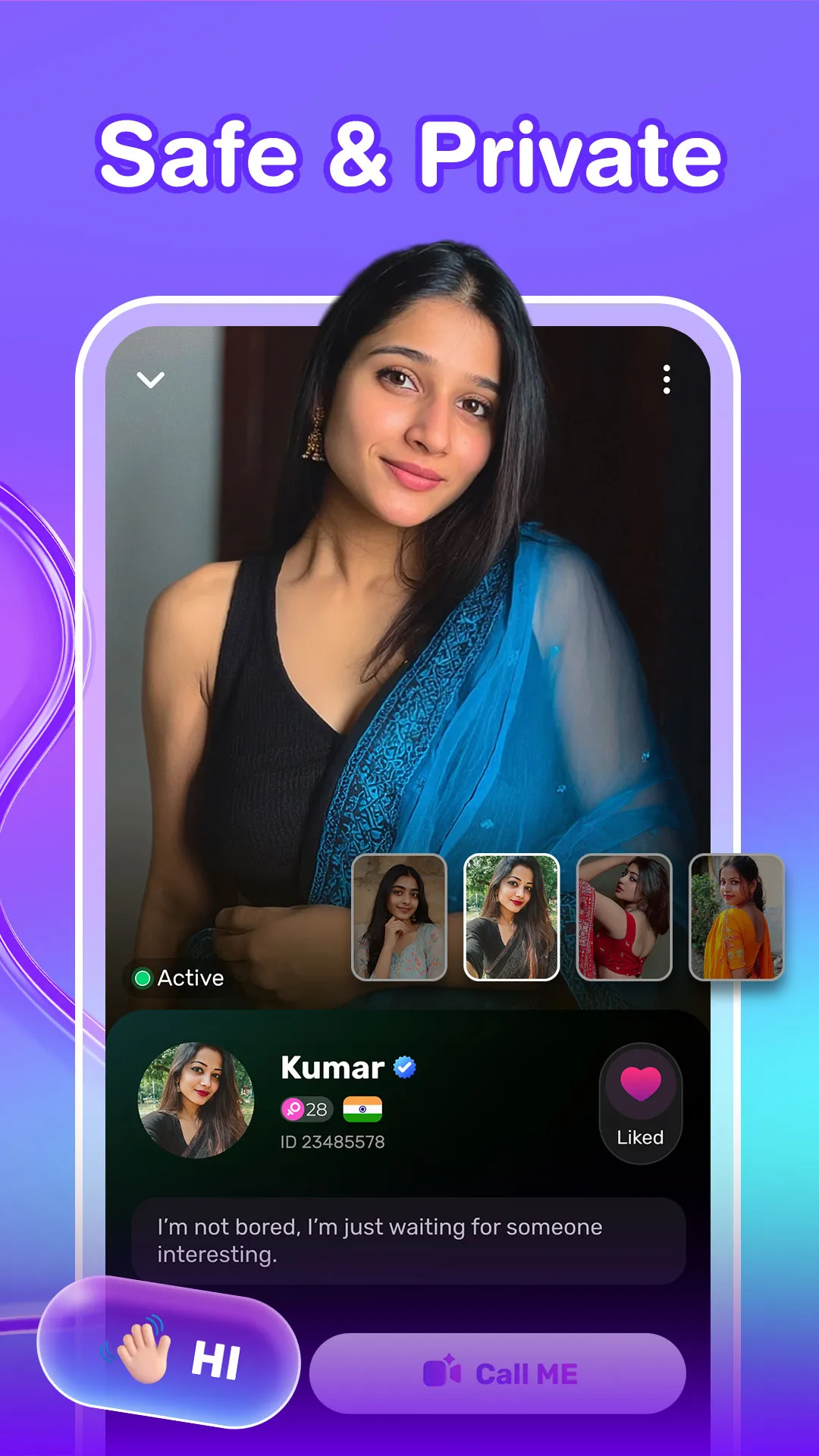 Bas Bolo: Live video chat&Call | Indus Appstore | Screenshot