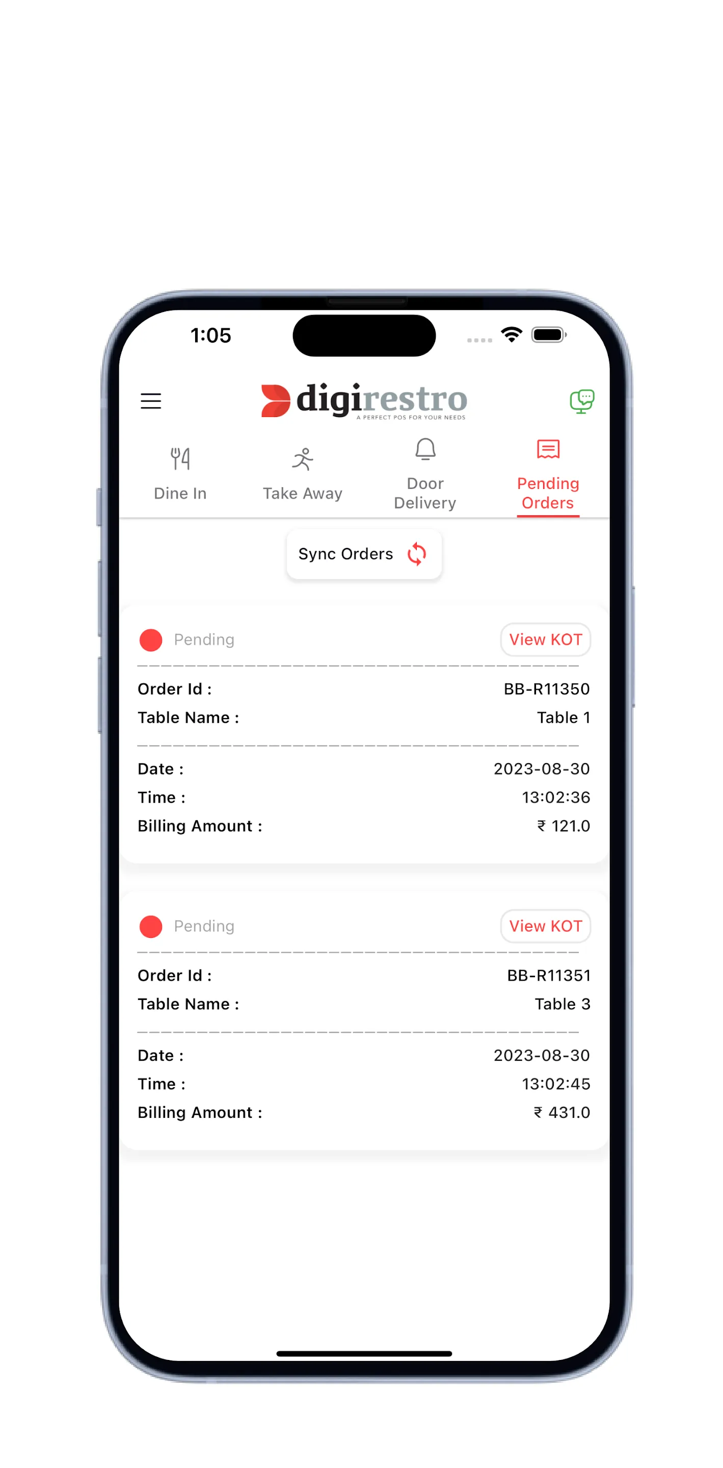 Digirestro - Captain App | Indus Appstore | Screenshot