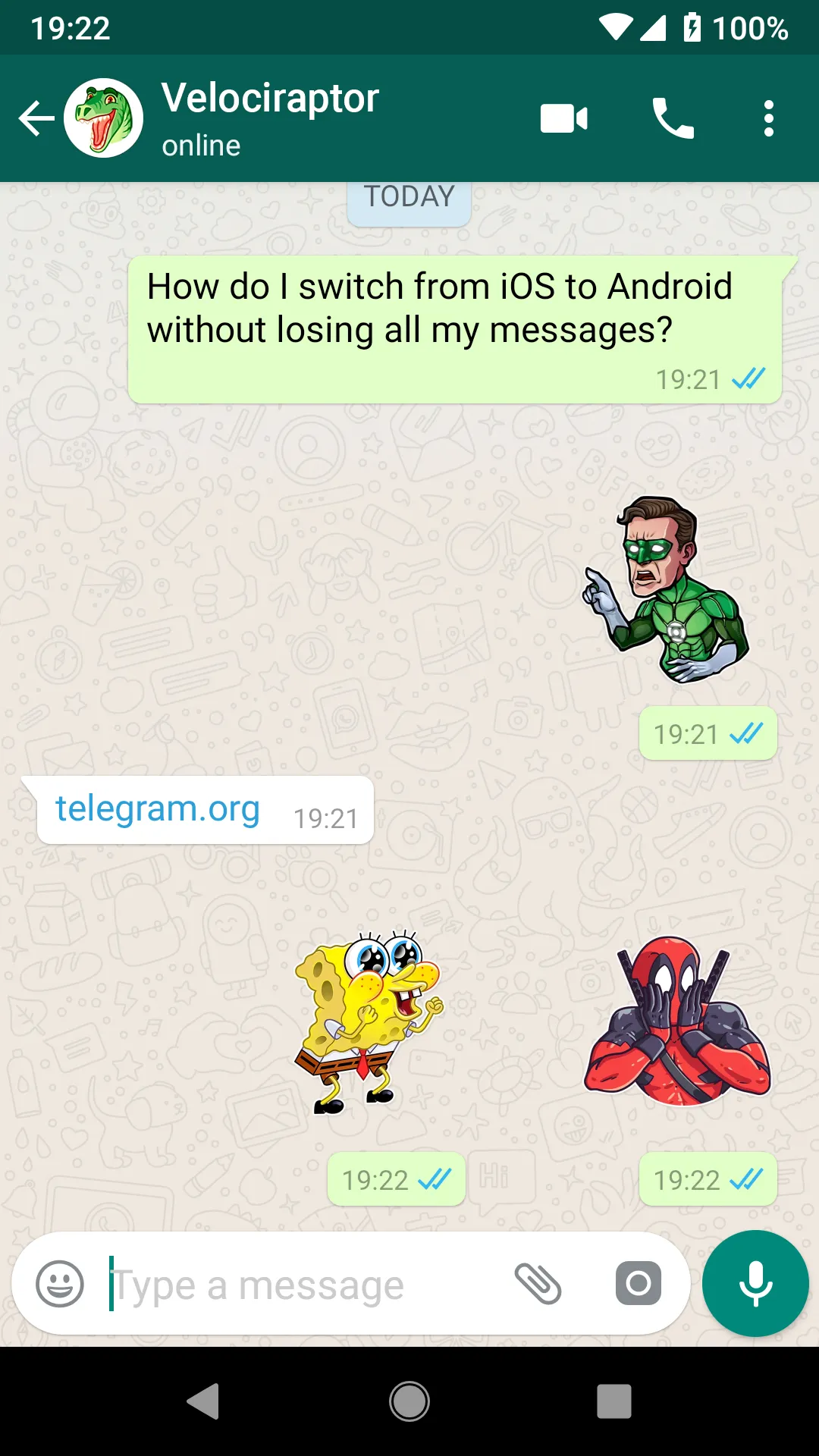 Movies And Cartoons Stickers 2 | Indus Appstore | Screenshot