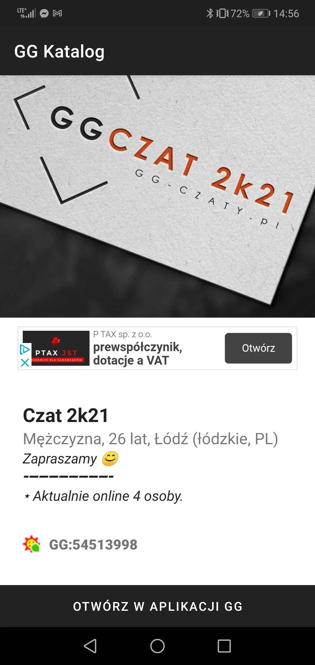 GG Katalog - Szukaj ludzi | Indus Appstore | Screenshot