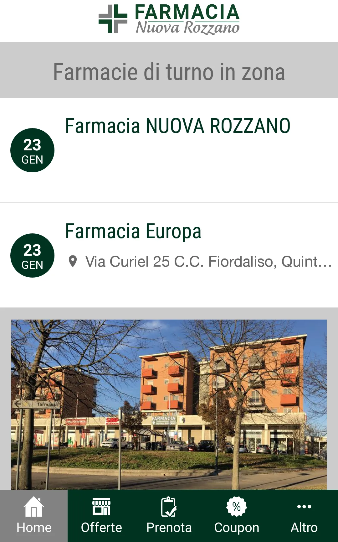 Farmacia Nuova Rozzano | Indus Appstore | Screenshot