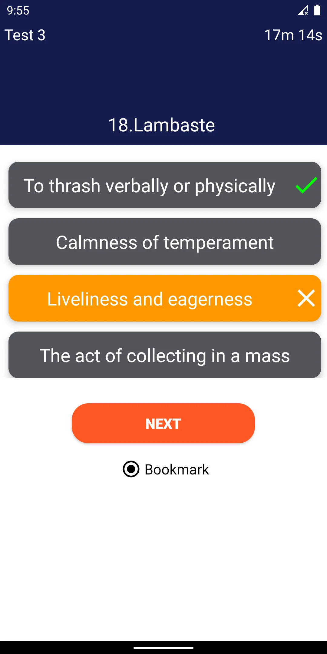 Vocabulary Builder for GRE® | Indus Appstore | Screenshot