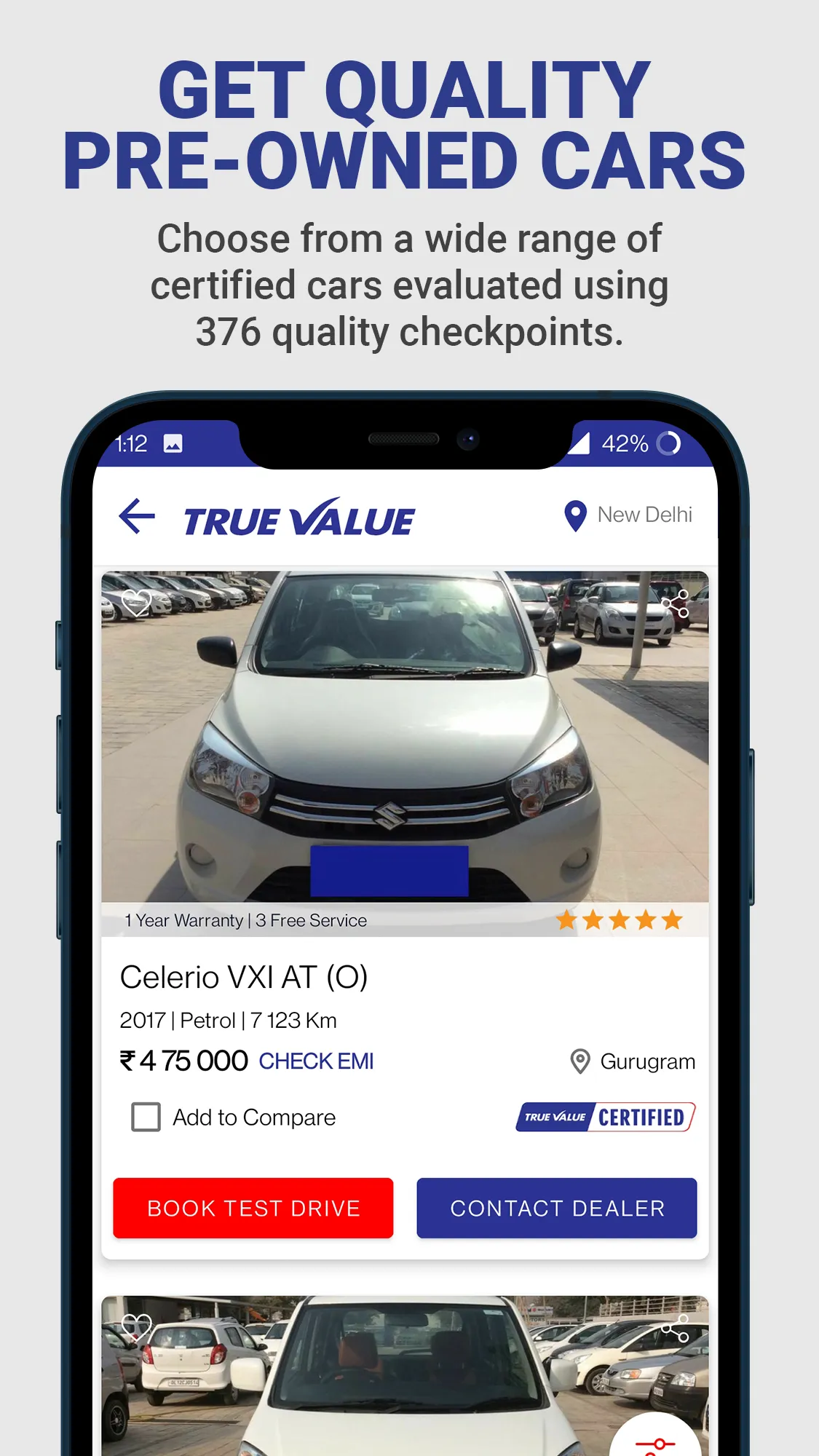 Maruti Suzuki True Value | Indus Appstore | Screenshot