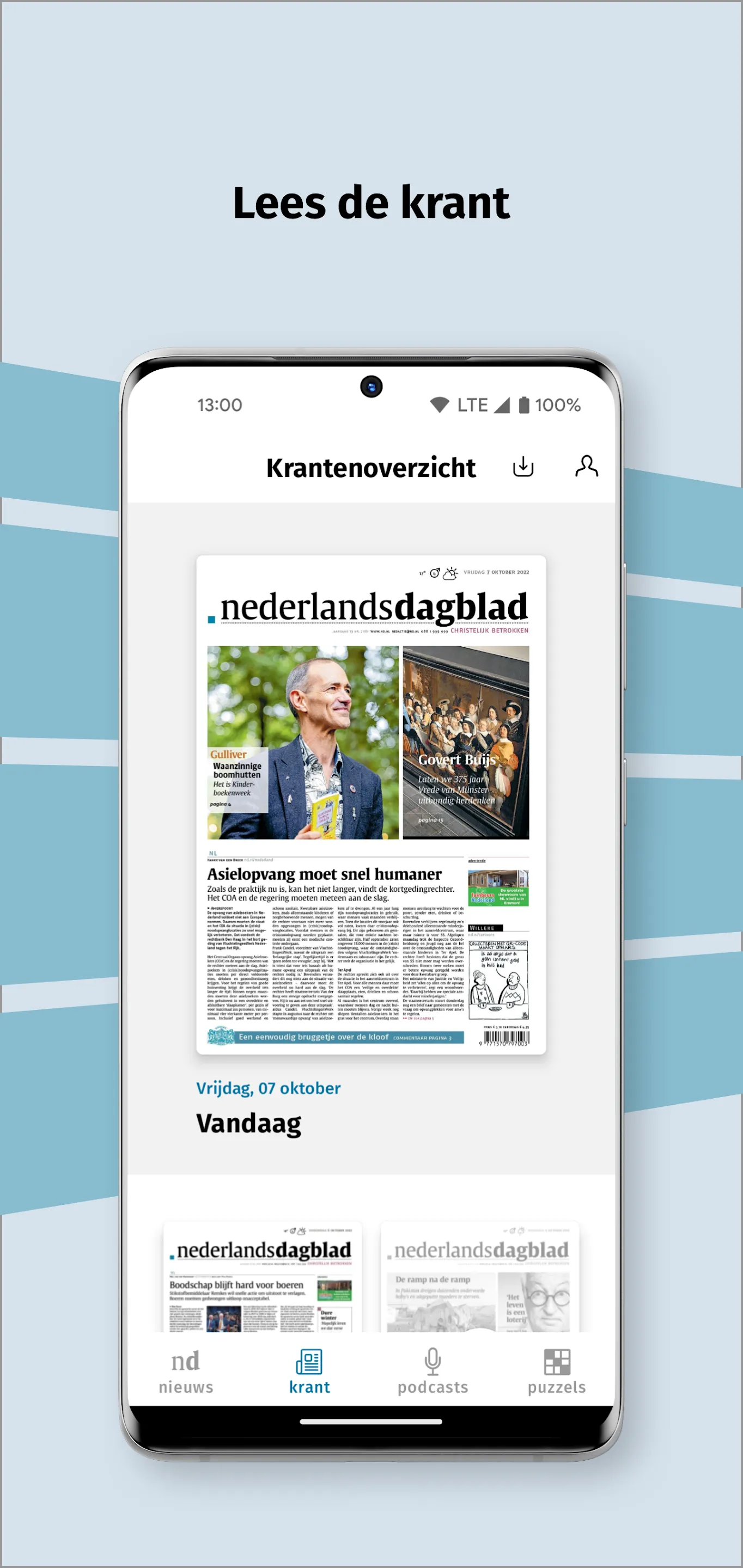 Nederlands Dagblad | Indus Appstore | Screenshot