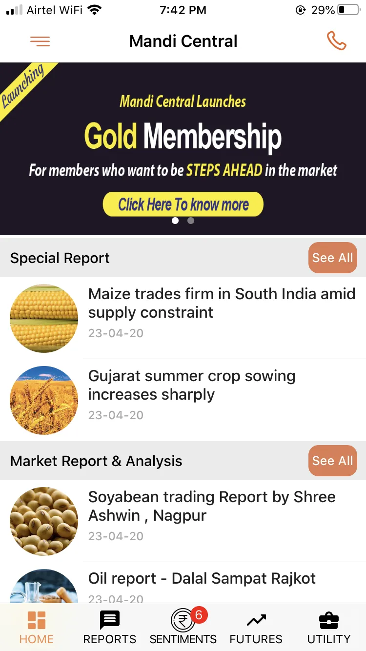 Mandi Central: Grains & Cotton | Indus Appstore | Screenshot