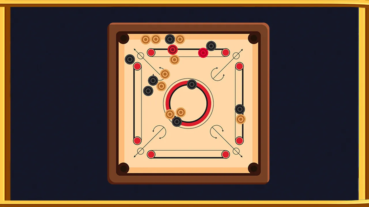 Lucky Carrom Master | Indus Appstore | Screenshot