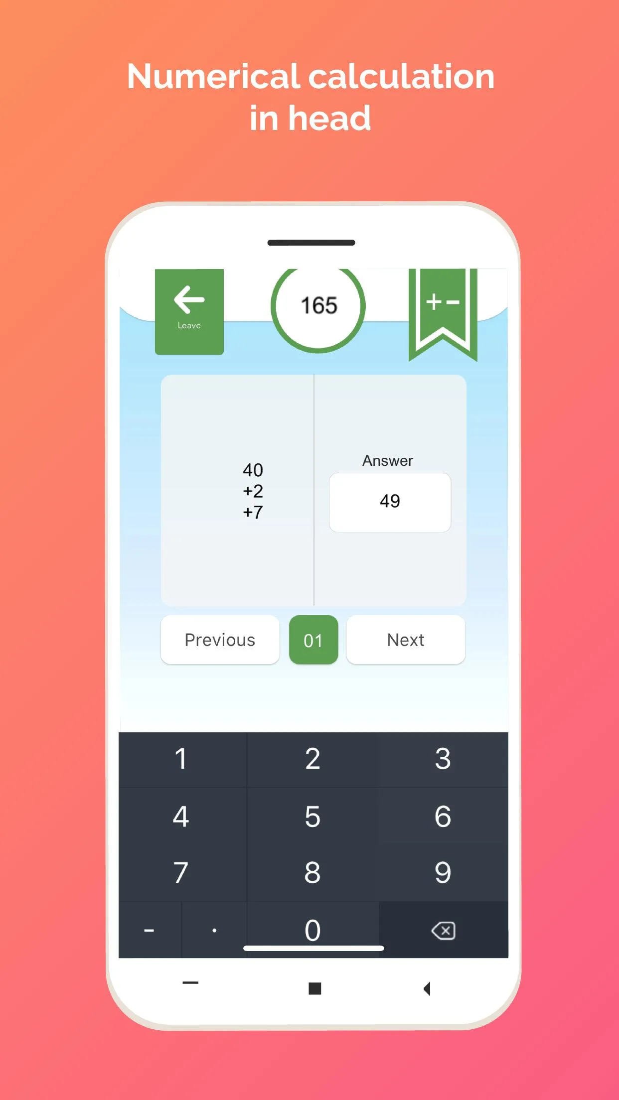 MM Go – Mental Math Game | Indus Appstore | Screenshot