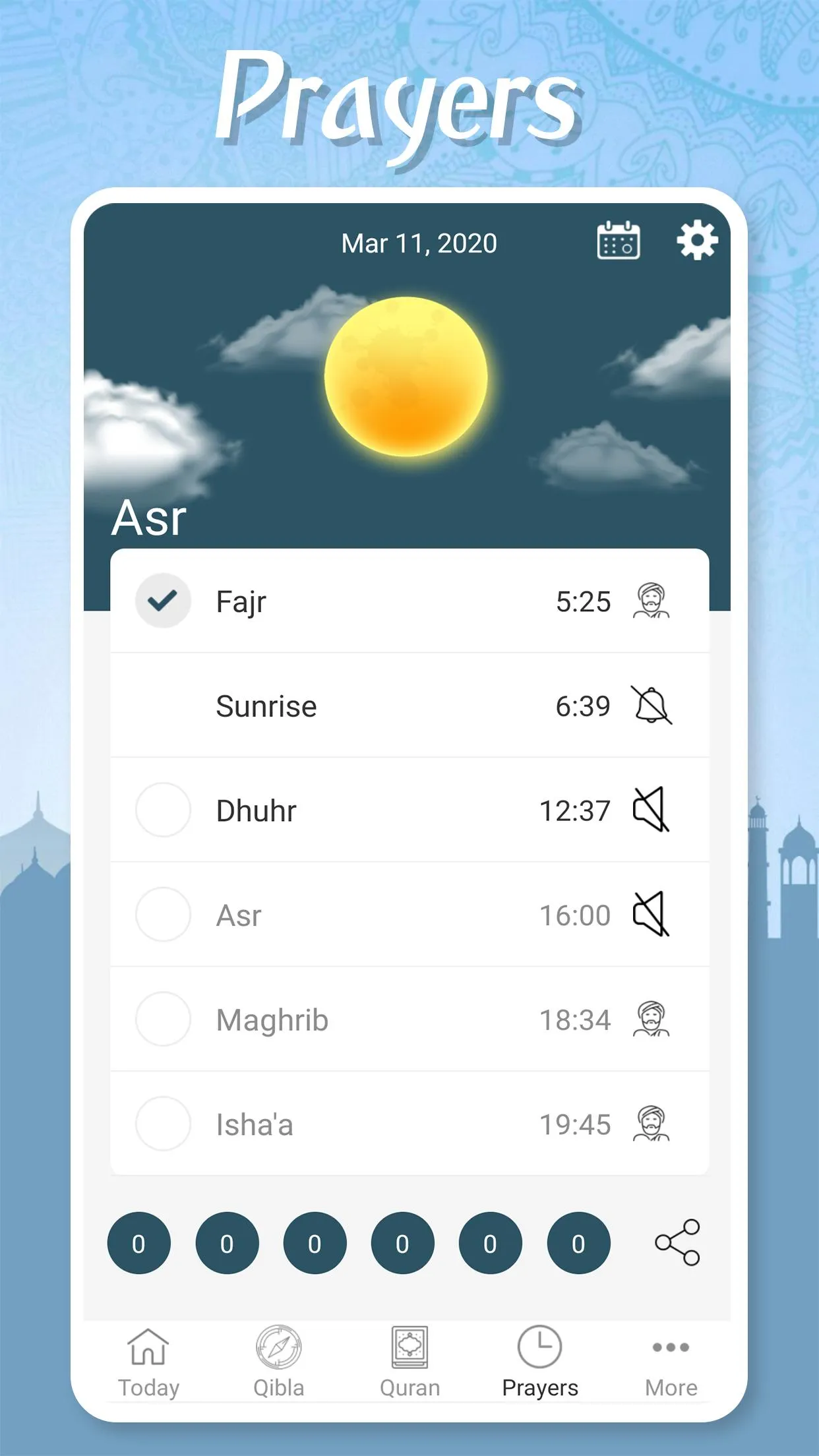 Muslim Pocket - Prayer Times,  | Indus Appstore | Screenshot