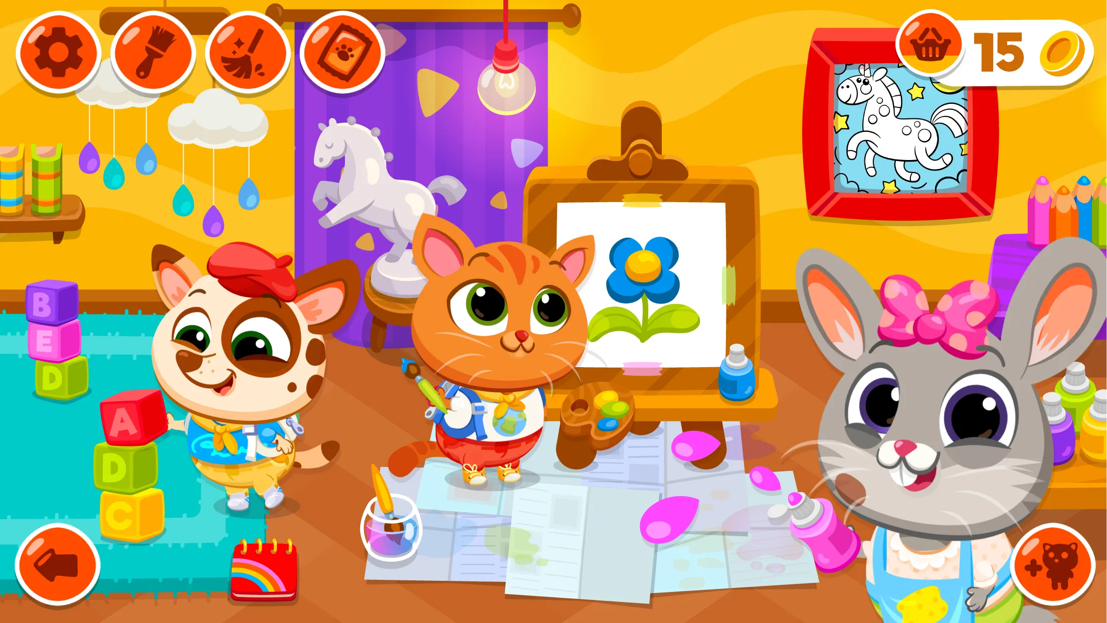 Bubbu School - My Virtual Pets | Indus Appstore | Screenshot