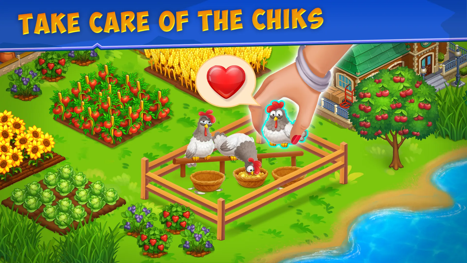 Cartoon city 2 farm town story | Indus Appstore | Screenshot