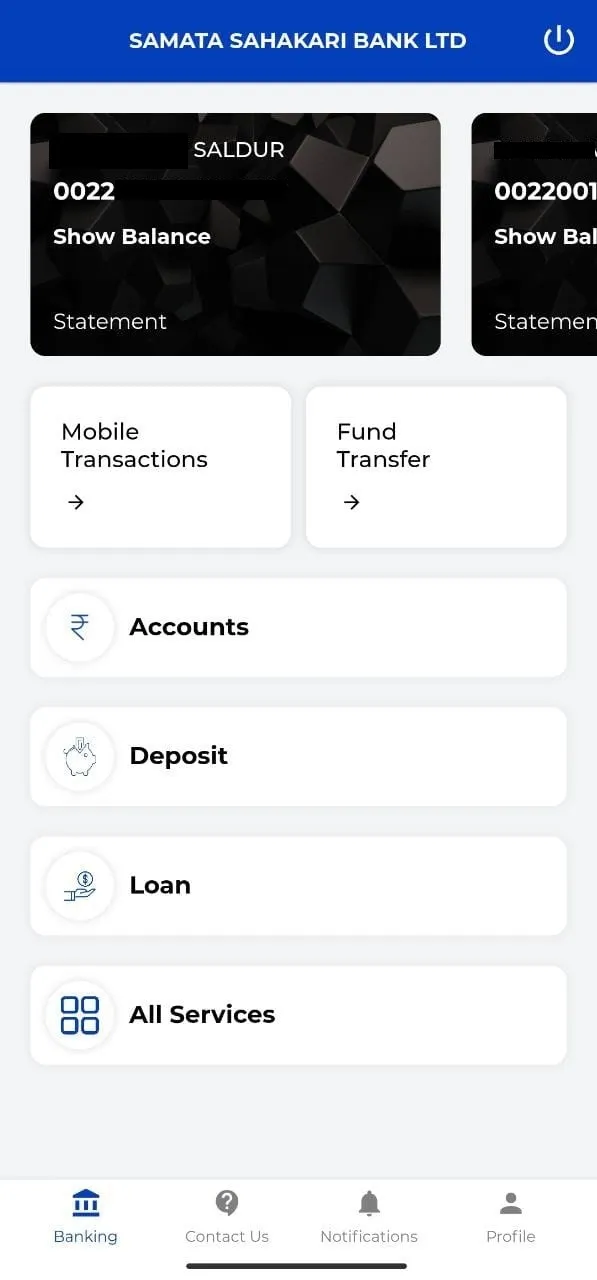 Samata Sahakari Bank - Mob App | Indus Appstore | Screenshot