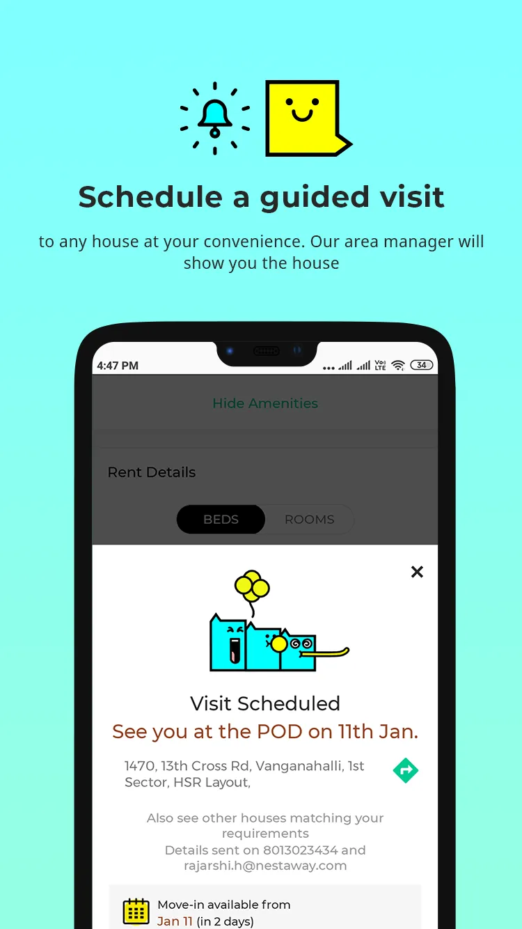 Nestaway-Rent a House/Room/Bed | Indus Appstore | Screenshot