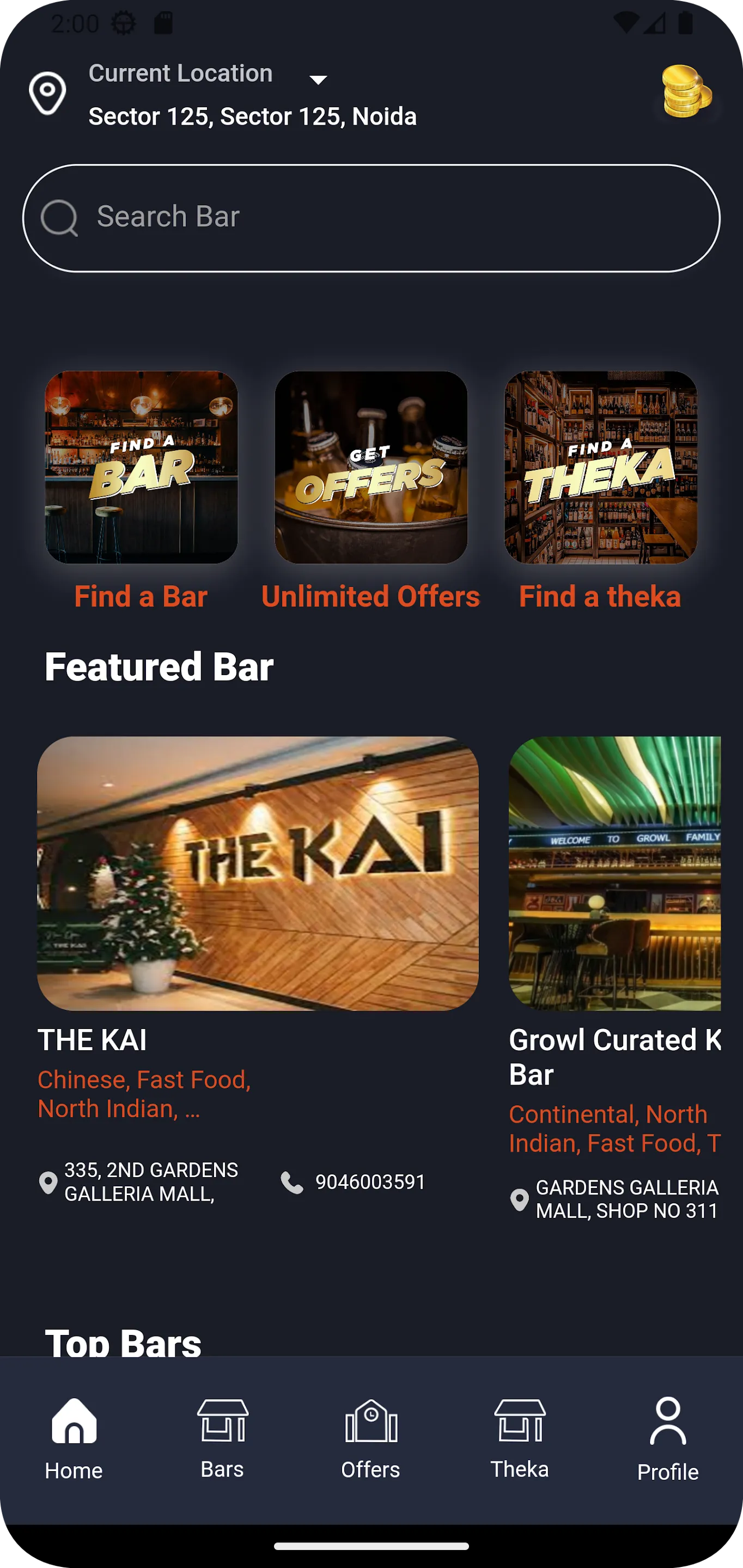 Toddy: Nightlife Partner | Indus Appstore | Screenshot