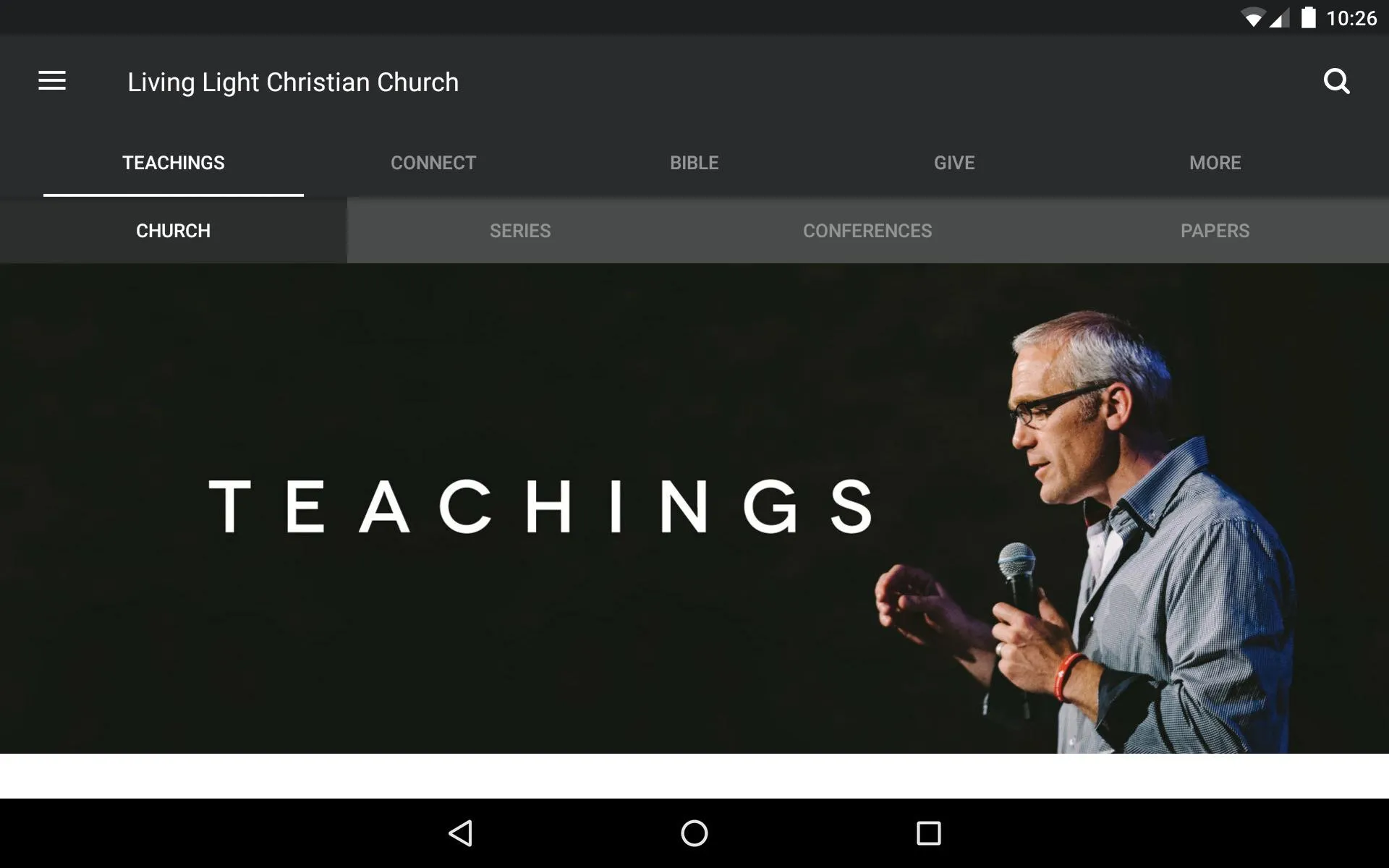 Living Light Christian Church | Indus Appstore | Screenshot