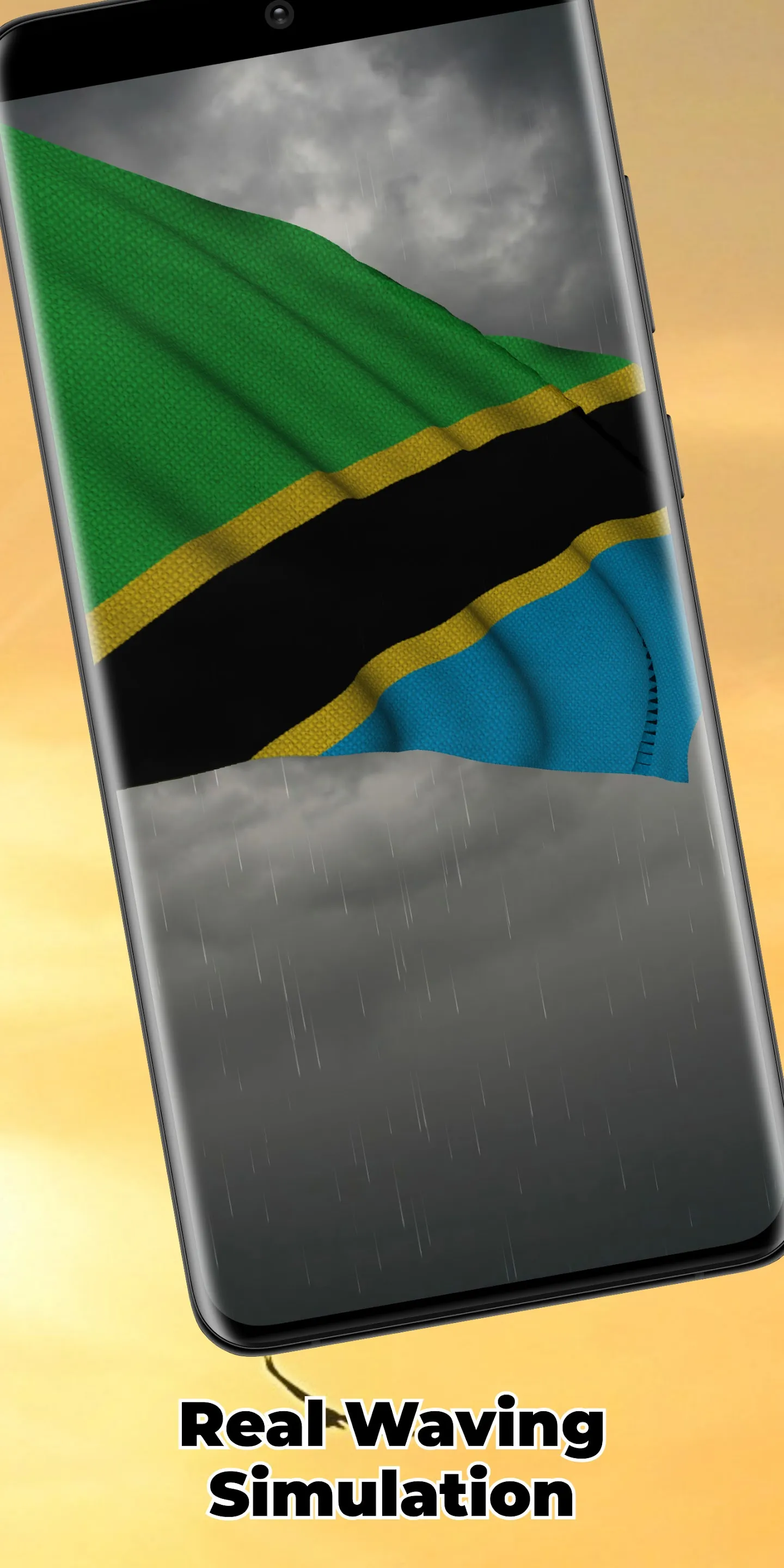 Tanzania Flag Live Wallpaper | Indus Appstore | Screenshot