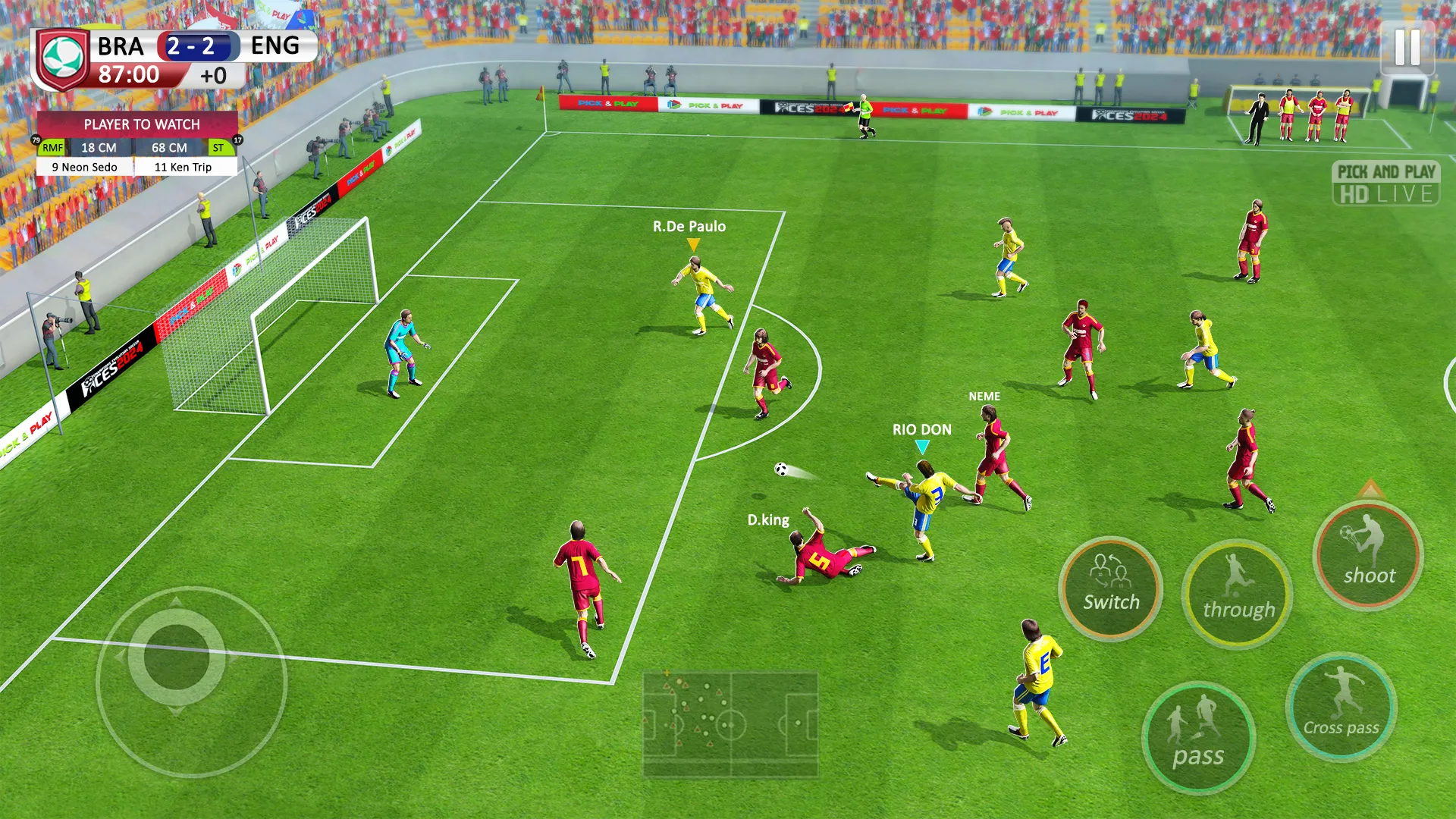 Real Soccer Football Game 3D | Indus Appstore | Screenshot