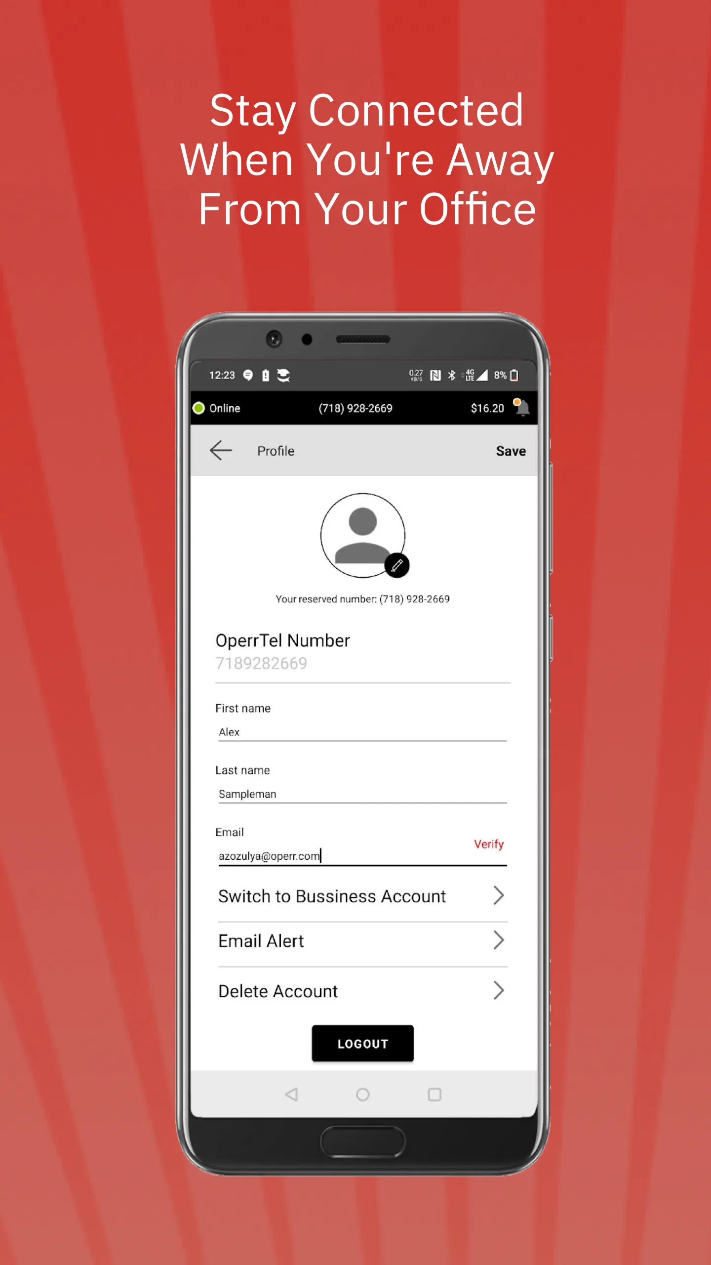 OperrTel | Indus Appstore | Screenshot