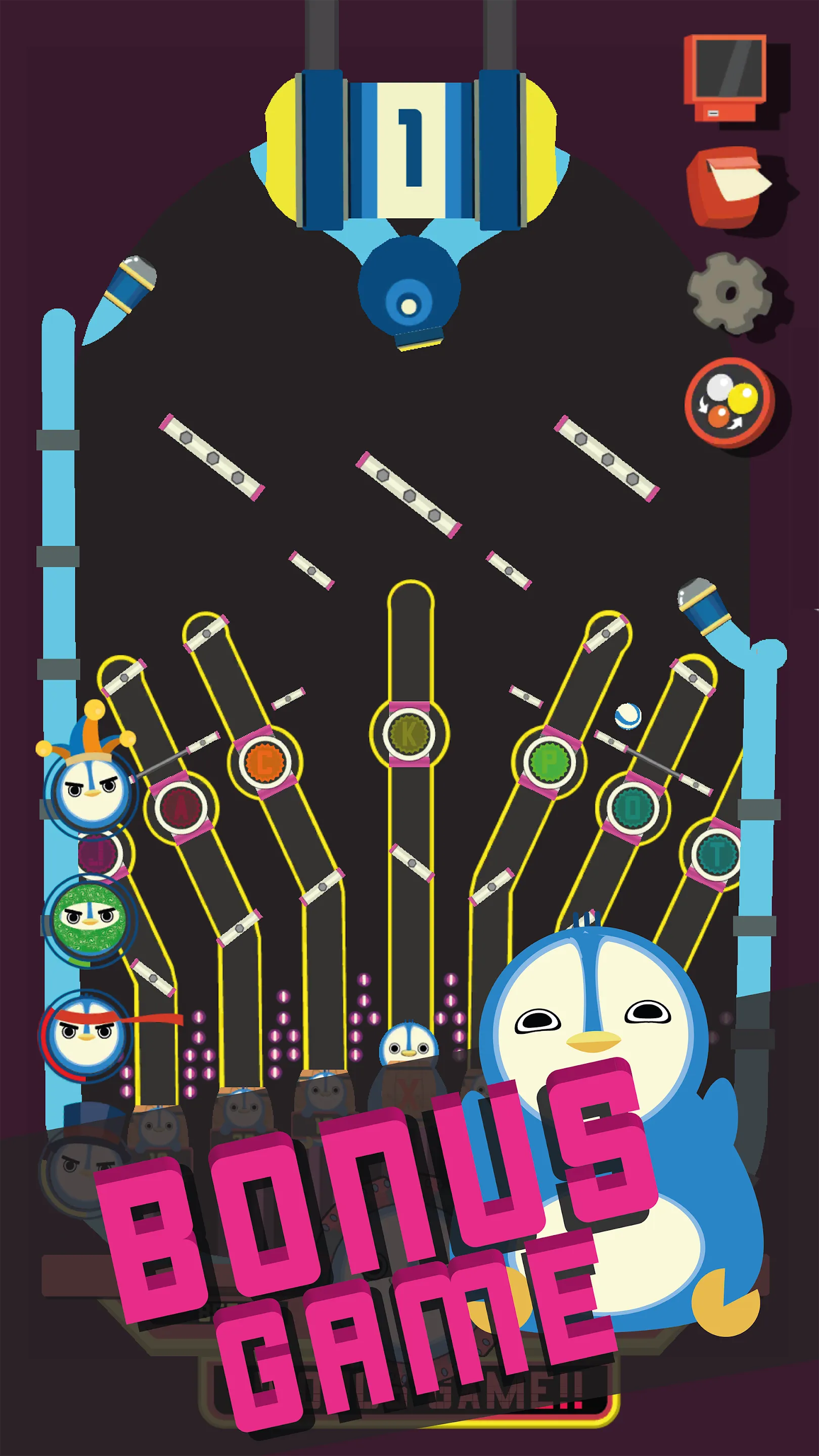 Penguin Pachinko | Indus Appstore | Screenshot