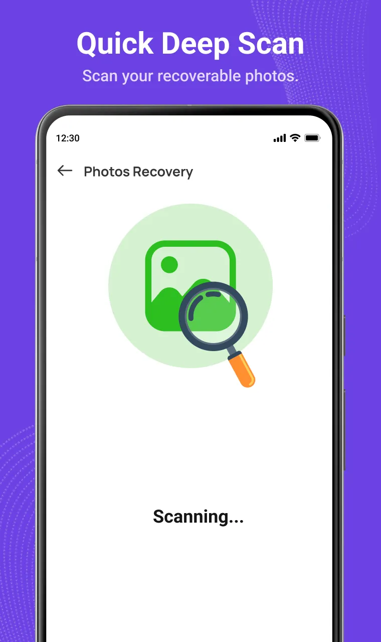 Photo & Data File Recovery App | Indus Appstore | Screenshot