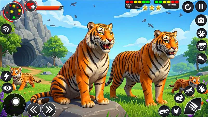 Tiger Game: Life Simulator | Indus Appstore | Screenshot