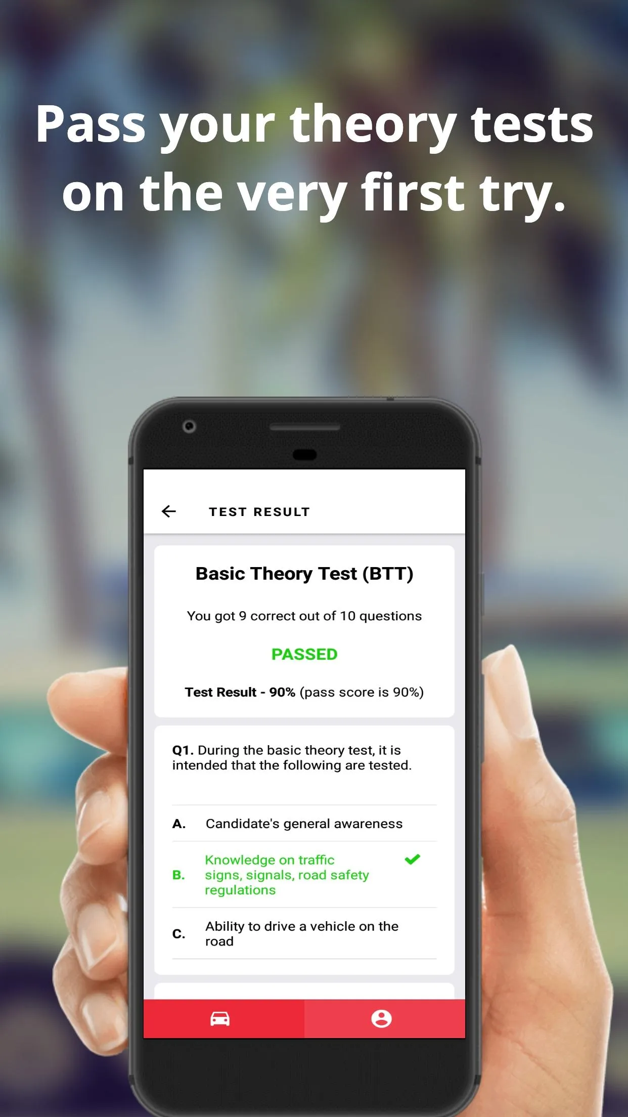 TP Test - BTT, FTT, RTT & PDVL | Indus Appstore | Screenshot