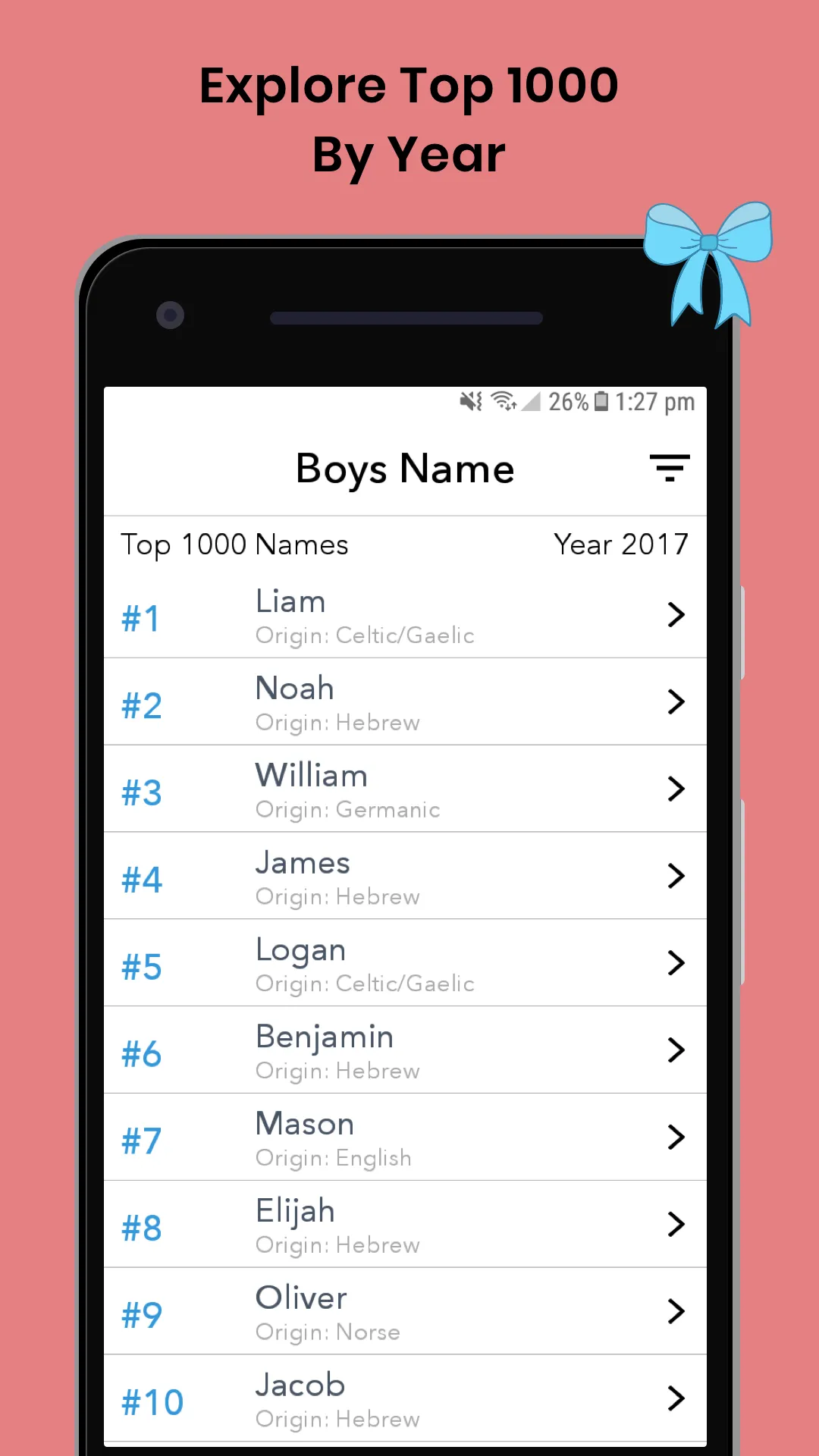 Bump - Baby name with meanings | Indus Appstore | Screenshot