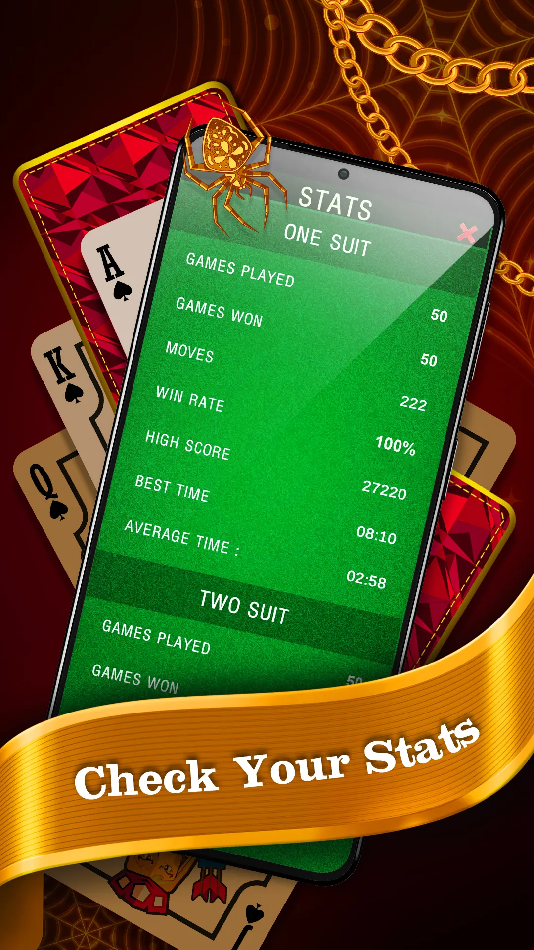 Spider Solitaire: Classic Game | Indus Appstore | Screenshot