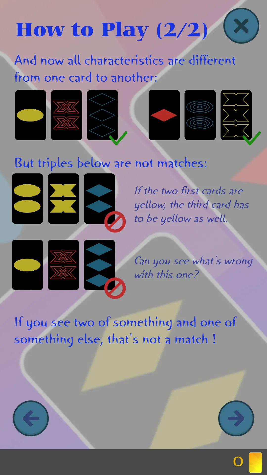 TriMatch  -  Set of Triples | Indus Appstore | Screenshot