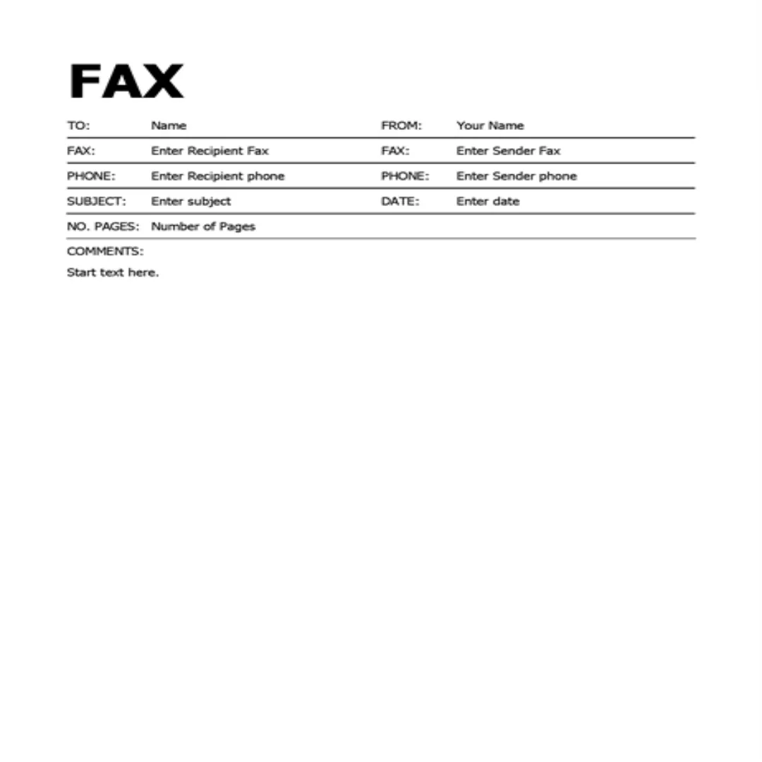 Fax Paper Templates | Indus Appstore | Screenshot