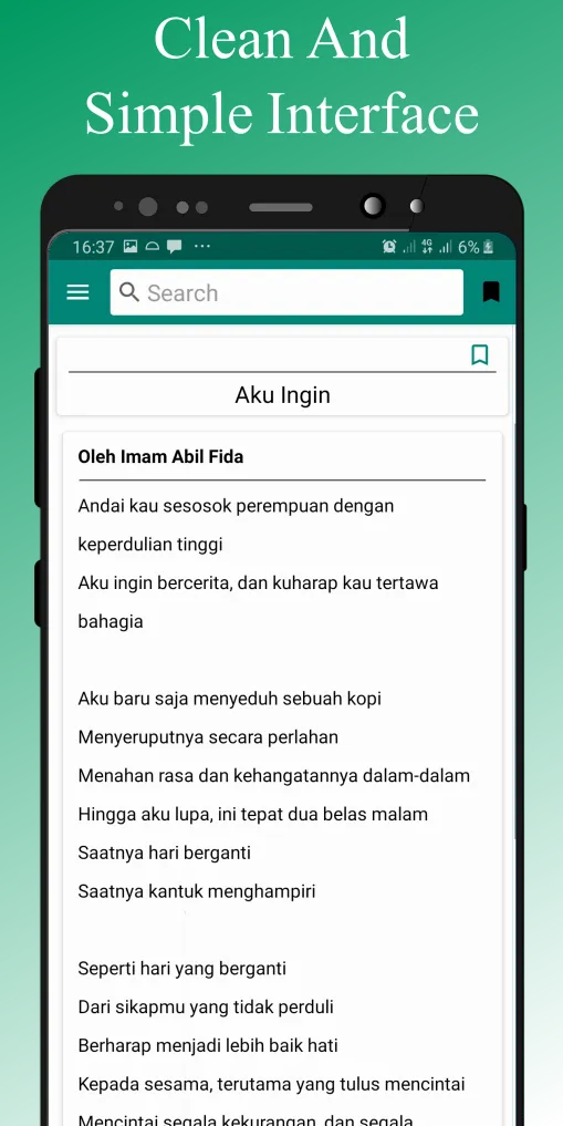 Kumpulan Puisi | Indus Appstore | Screenshot