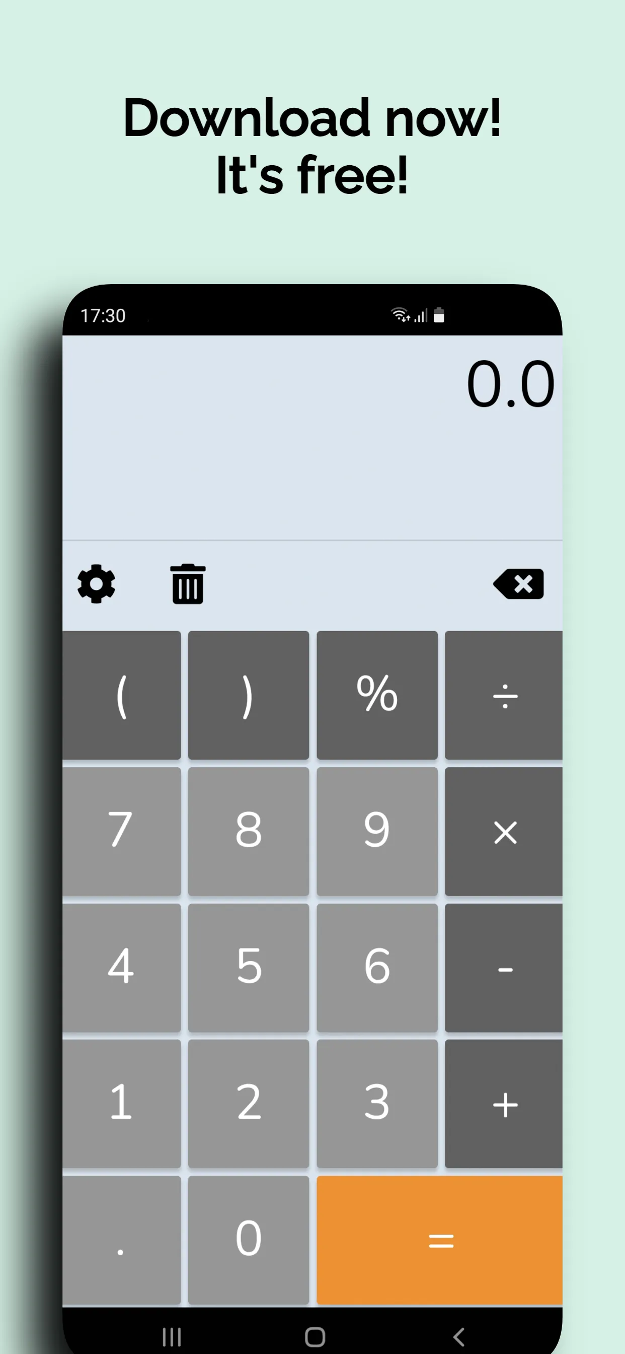 Simple Calculator - Fothong | Indus Appstore | Screenshot