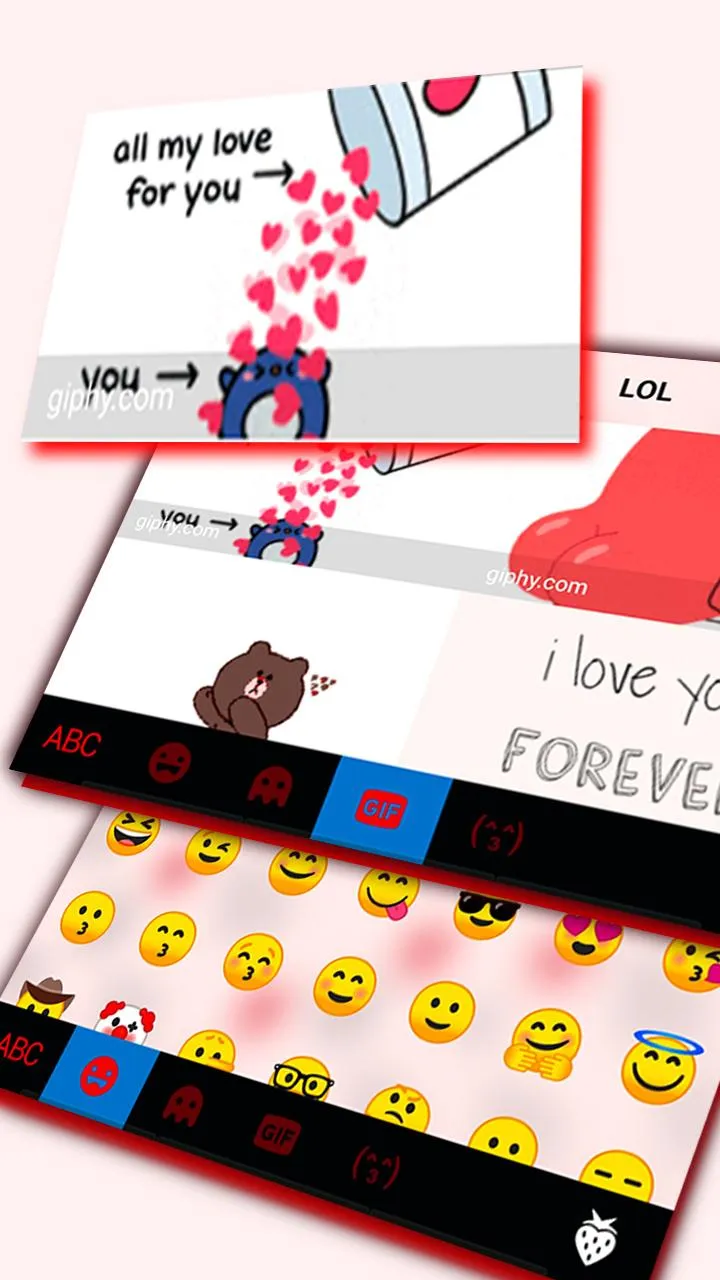 Hearts Doodles Theme | Indus Appstore | Screenshot