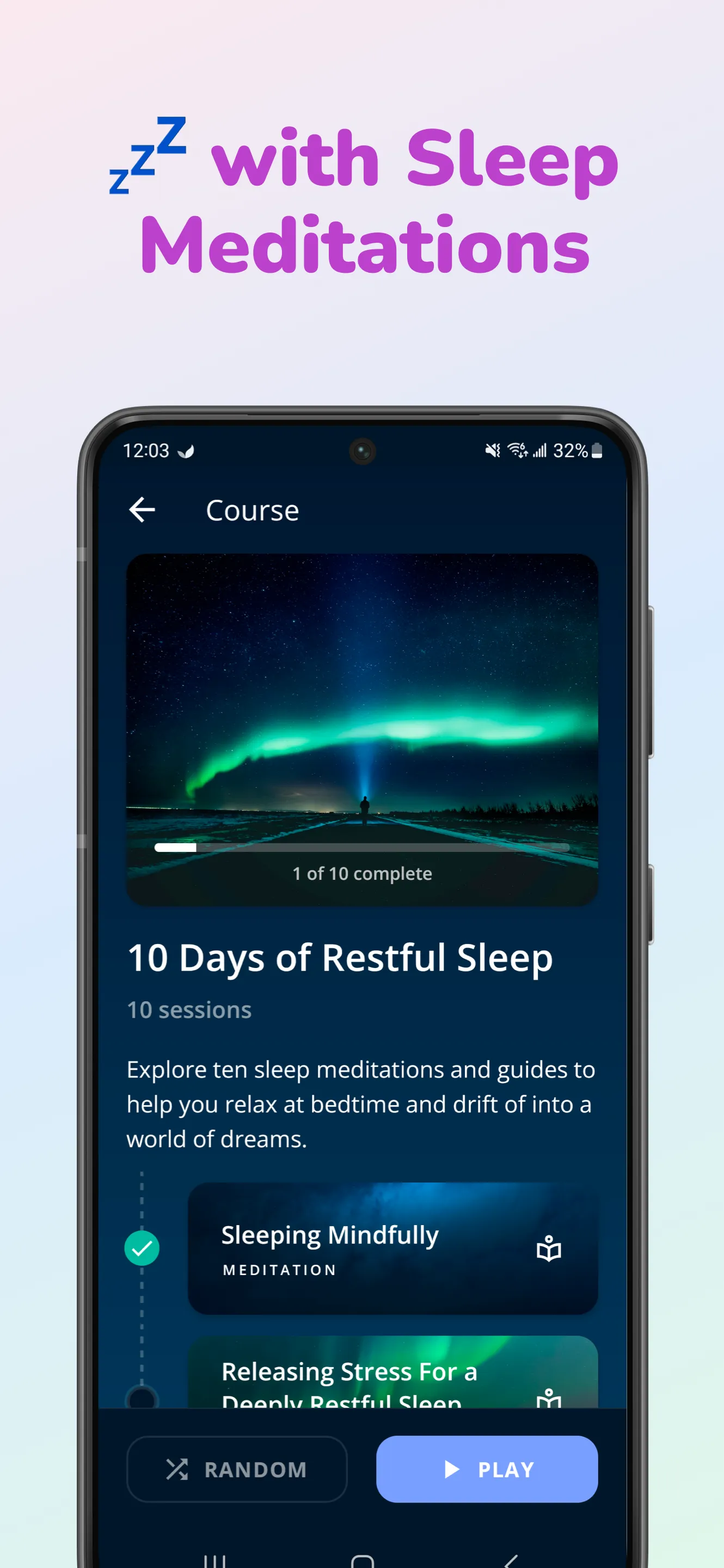 Deep Meditate: Relax & Sleep | Indus Appstore | Screenshot