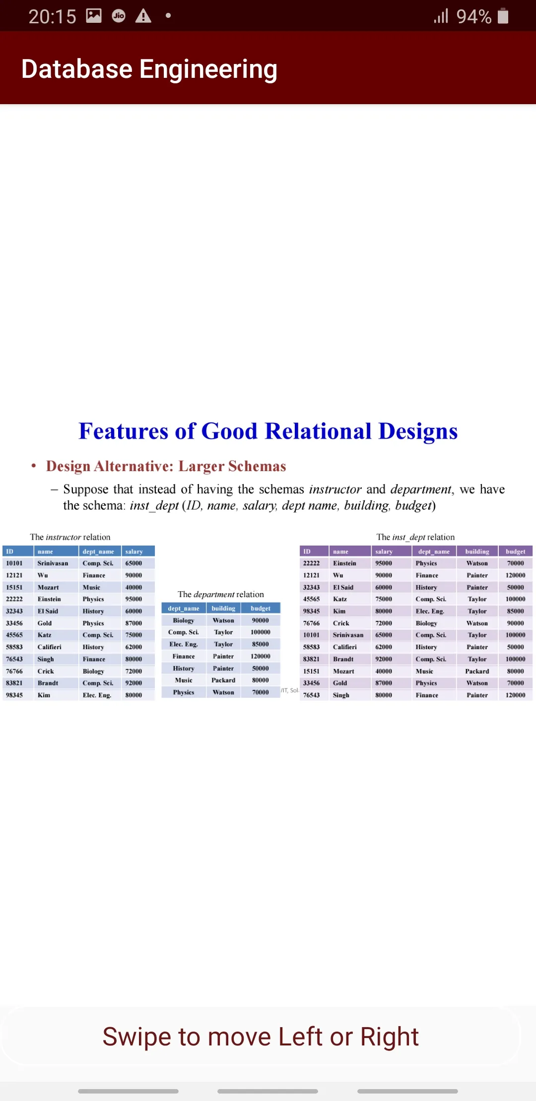DBE App for Database Engg. | Indus Appstore | Screenshot